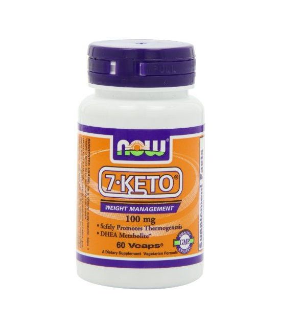 NOW 7-KETO 100 mg,60 Capsules.