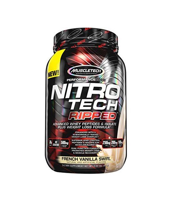 Nitro Tech Protéine Whey  (900 gr).