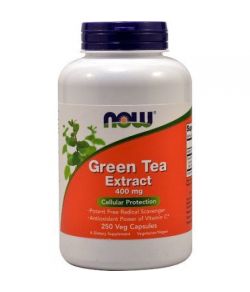 NOW Foods extrait de thé vert 400 mg 250 Capsules