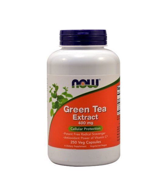 NOW Foods extrait de thé vert 400 mg 250 Capsules