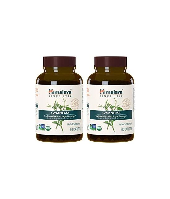 HIMALAYA ORGANIC GYMNEMA SYLVESTRE 700 MG 60 CAS 2 PACK